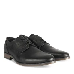 Veterschoenen ZWART