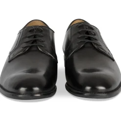 Veterschoenen ZWART
