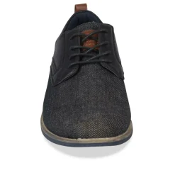Veterschoenen ZWART