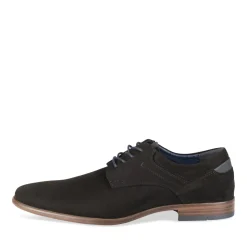 Veterschoenen ZWART
