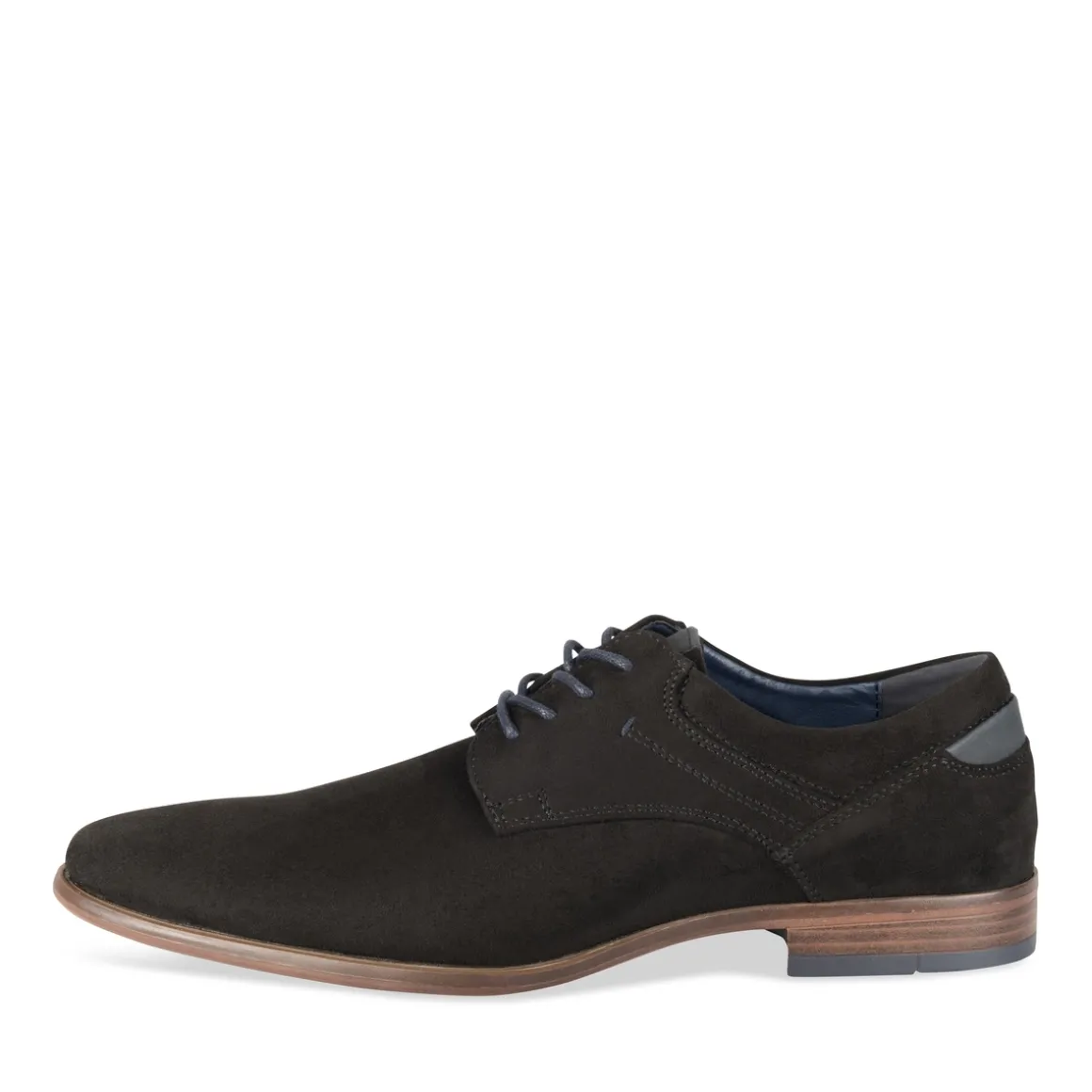 Veterschoenen ZWART