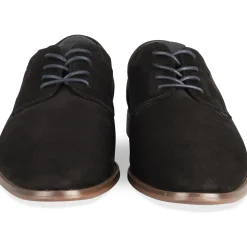 Veterschoenen ZWART