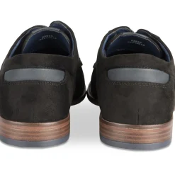 Veterschoenen ZWART