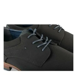 Veterschoenen ZWART