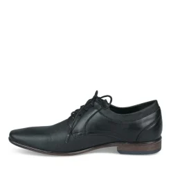 Veterschoenen ZWART