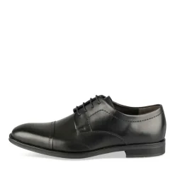 Veterschoenen ZWART