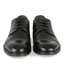 Veterschoenen ZWART