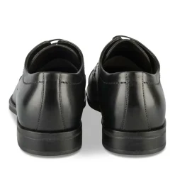 Veterschoenen ZWART