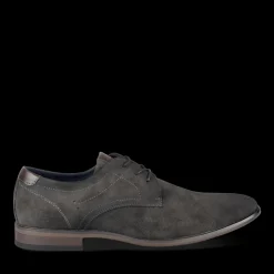 Veterschoenen ZWART