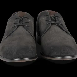 Veterschoenen ZWART