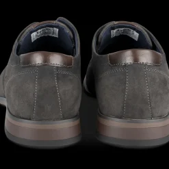 Veterschoenen ZWART