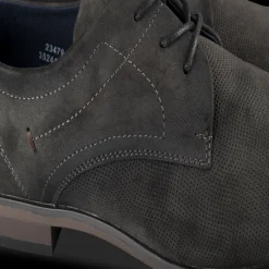 Veterschoenen ZWART