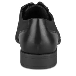 Veterschoenen ZWART