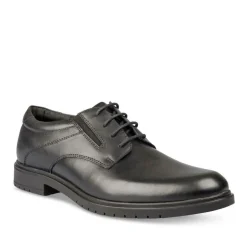 Veterschoenen ZWART
