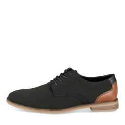 Veterschoenen ZWART