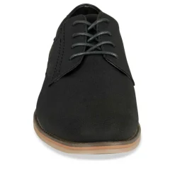 Veterschoenen ZWART