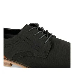 Veterschoenen ZWART