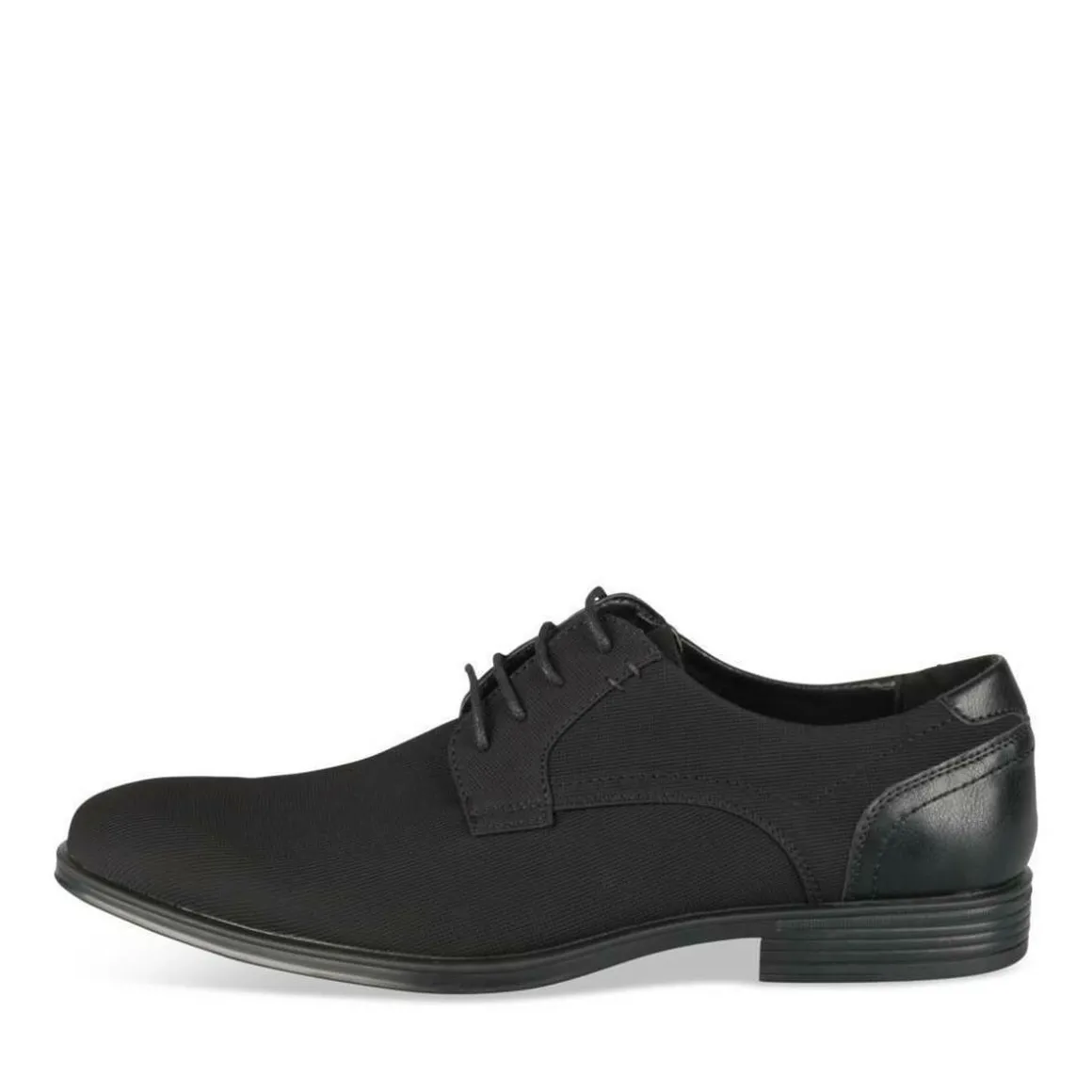 Veterschoenen ZWART
