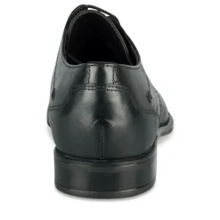 Veterschoenen ZWART