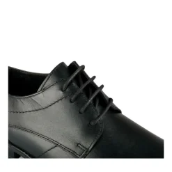 Veterschoenen ZWART