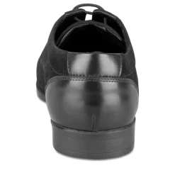 Veterschoenen ZWART