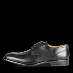 Veterschoenen ZWART