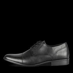 Veterschoenen ZWART