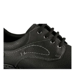 Veterschoenen ZWART