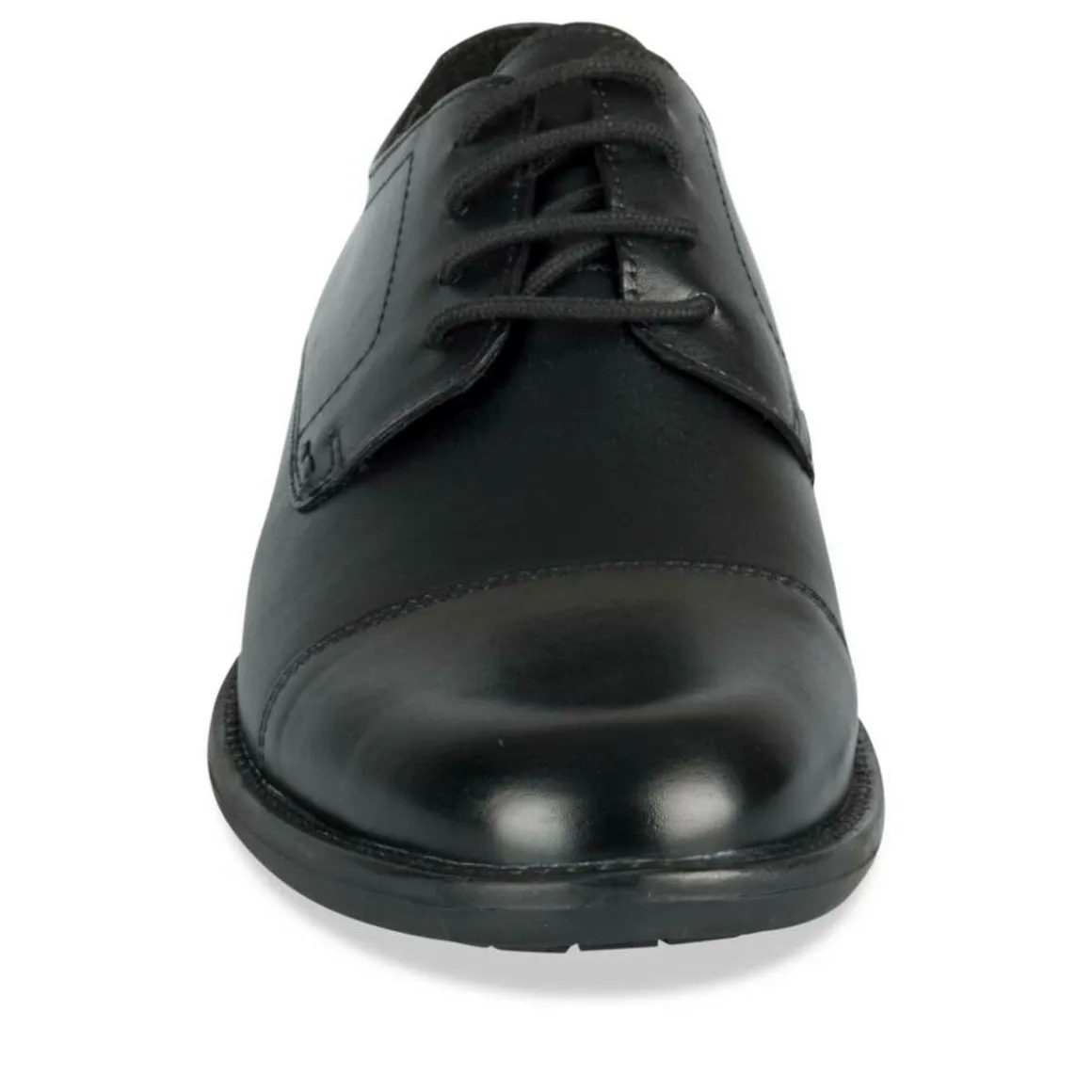 Veterschoenen ZWART