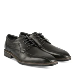 Veterschoenen ZWART