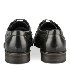 Veterschoenen ZWART