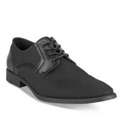Veterschoenen ZWART