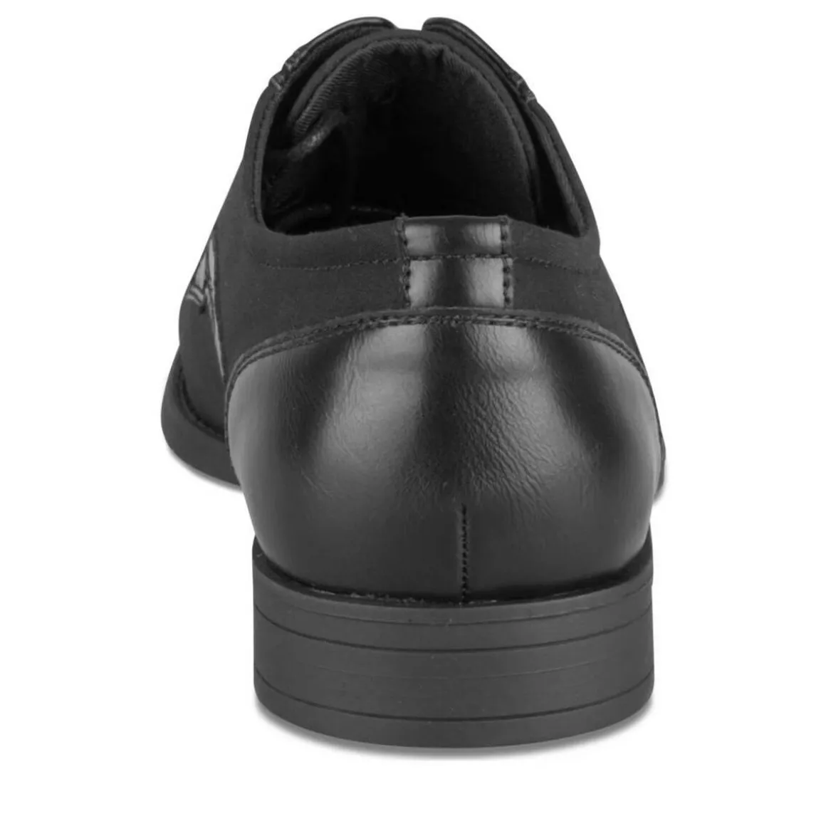 Veterschoenen ZWART