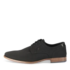 Veterschoenen ZWART