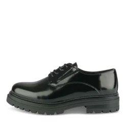 Veterschoenen ZWART