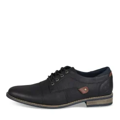 Veterschoenen ZWART