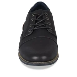 Veterschoenen ZWART
