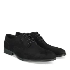 Veterschoenen ZWART