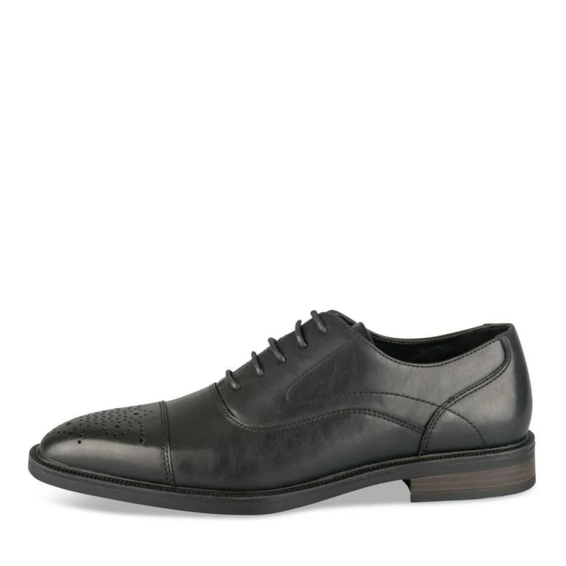 Veterschoenen ZWART