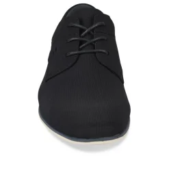 Veterschoenen ZWART