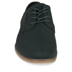 Veterschoenen ZWART