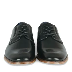 Veterschoenen ZWART