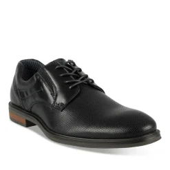 Veterschoenen ZWART