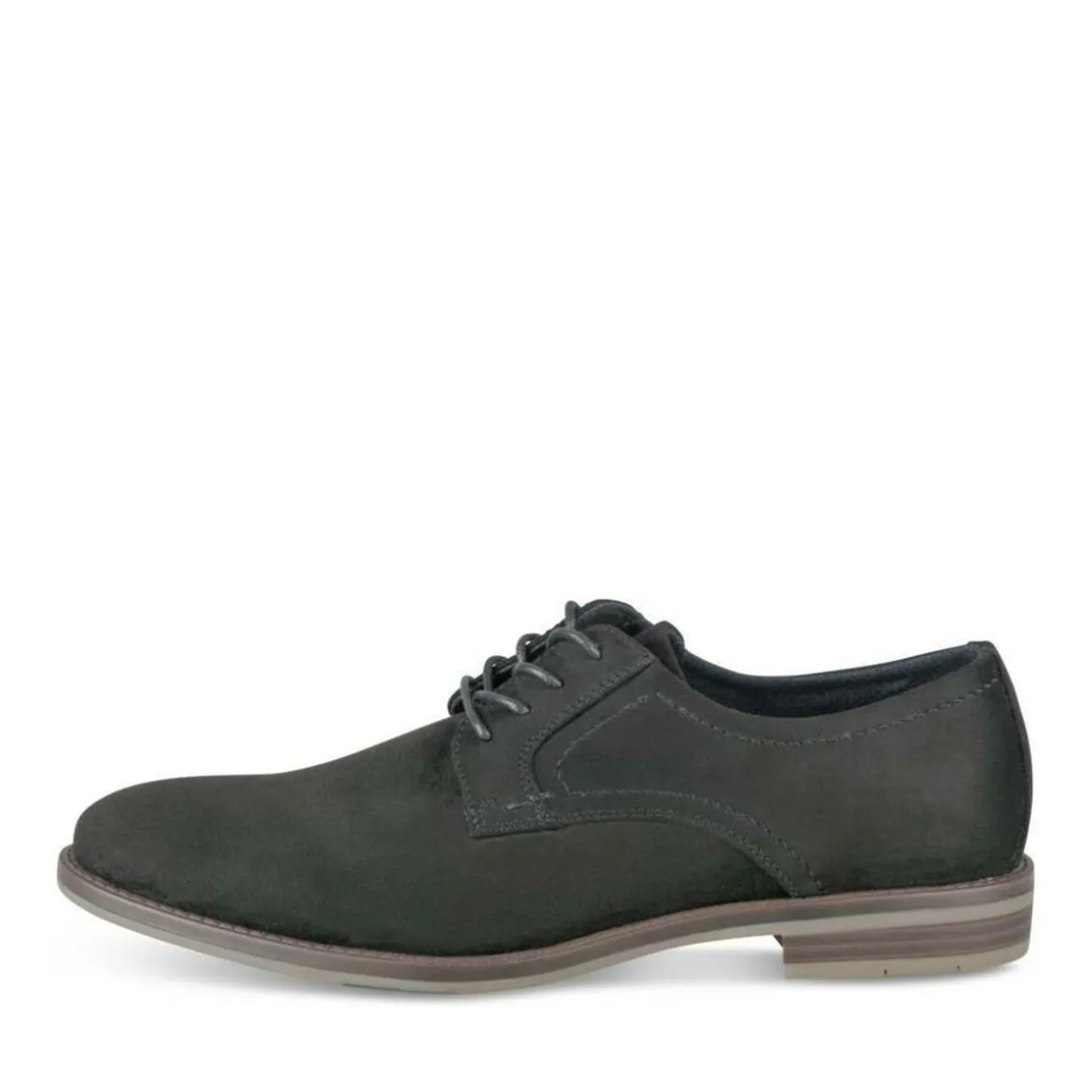 Veterschoenen ZWART