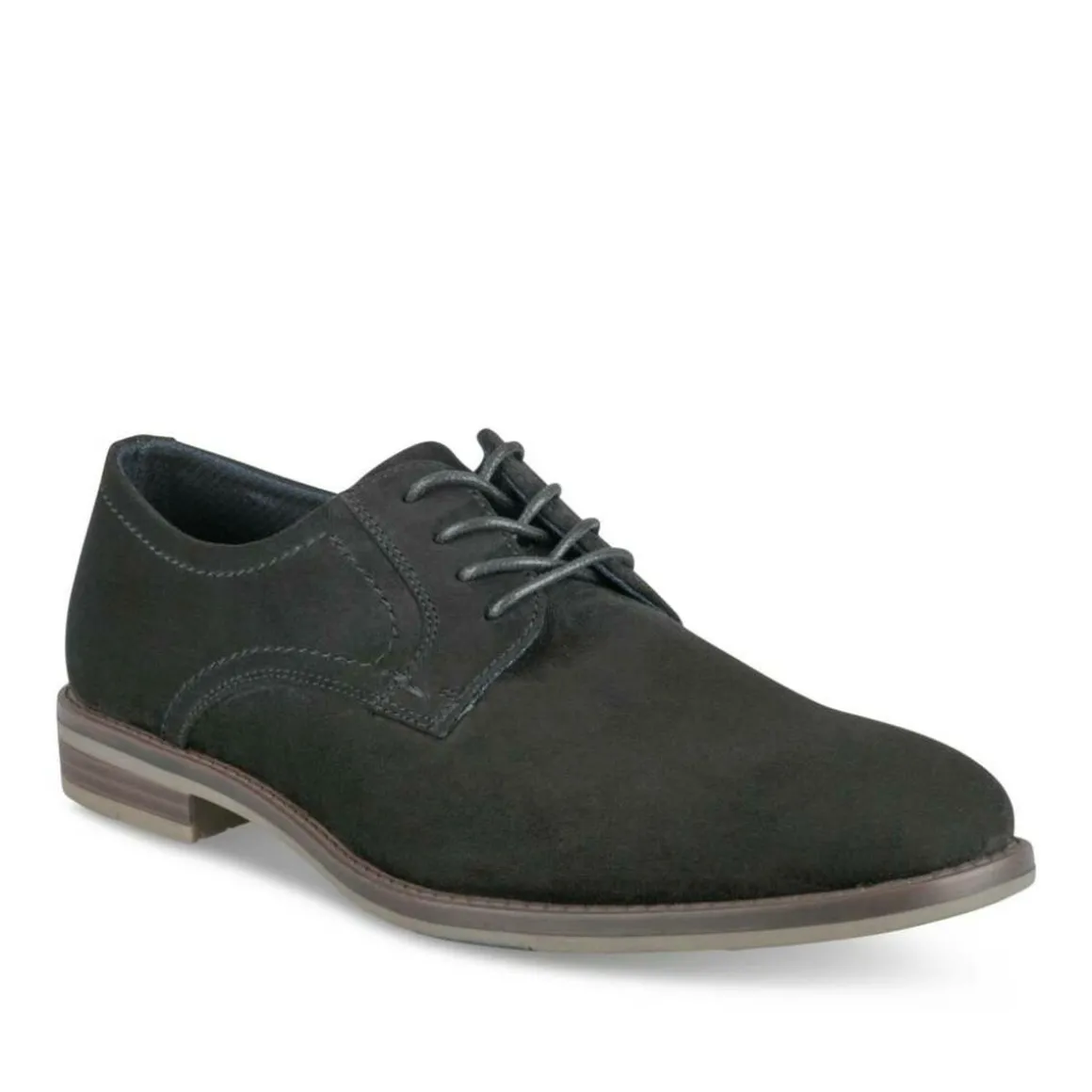 Veterschoenen ZWART