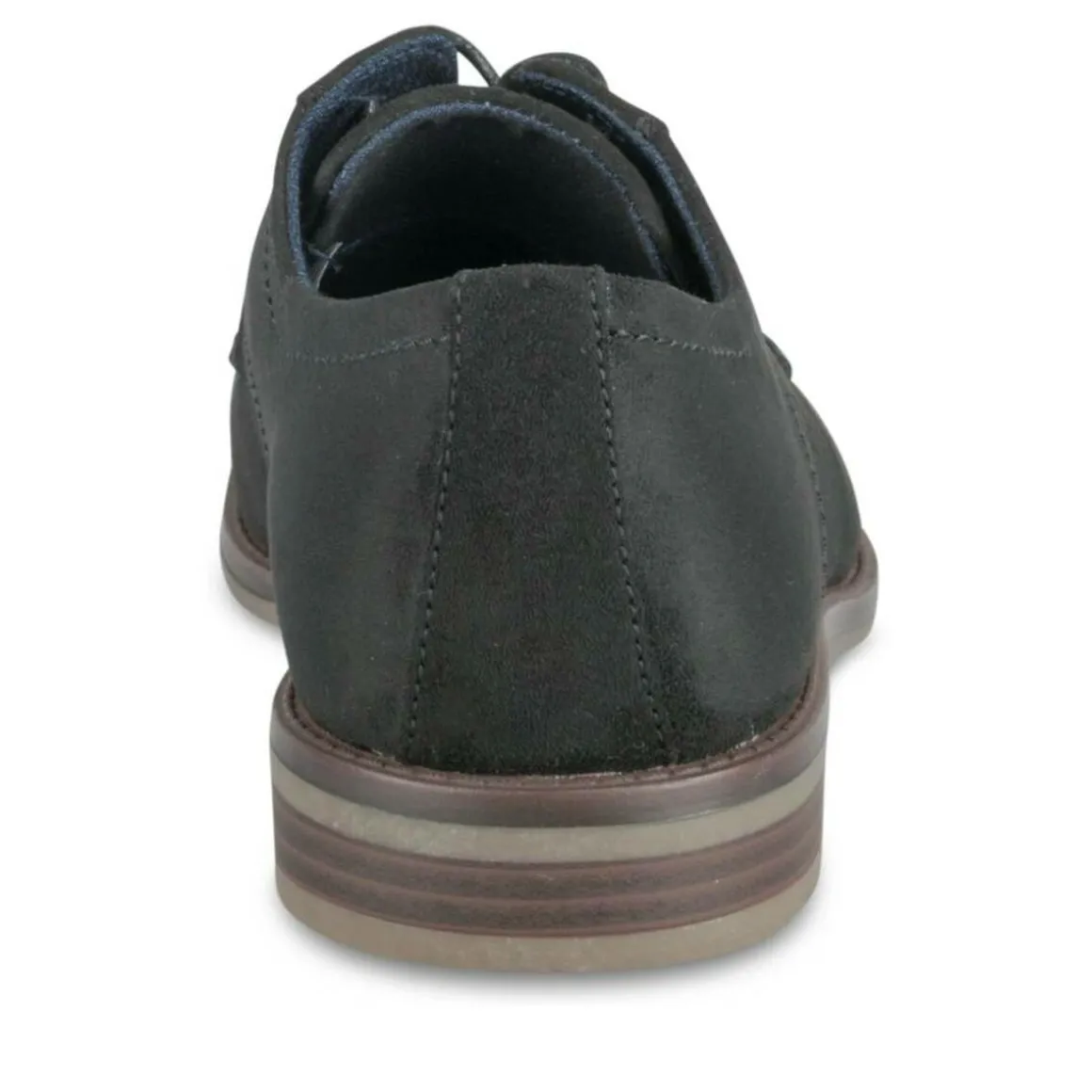 Veterschoenen ZWART