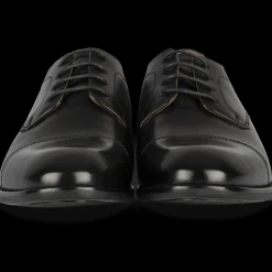 Veterschoenen ZWART