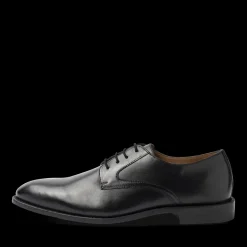 Veterschoenen ZWART