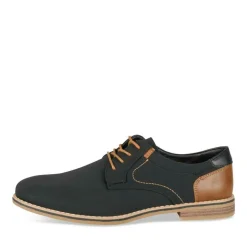 Veterschoenen ZWART