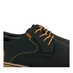 Veterschoenen ZWART